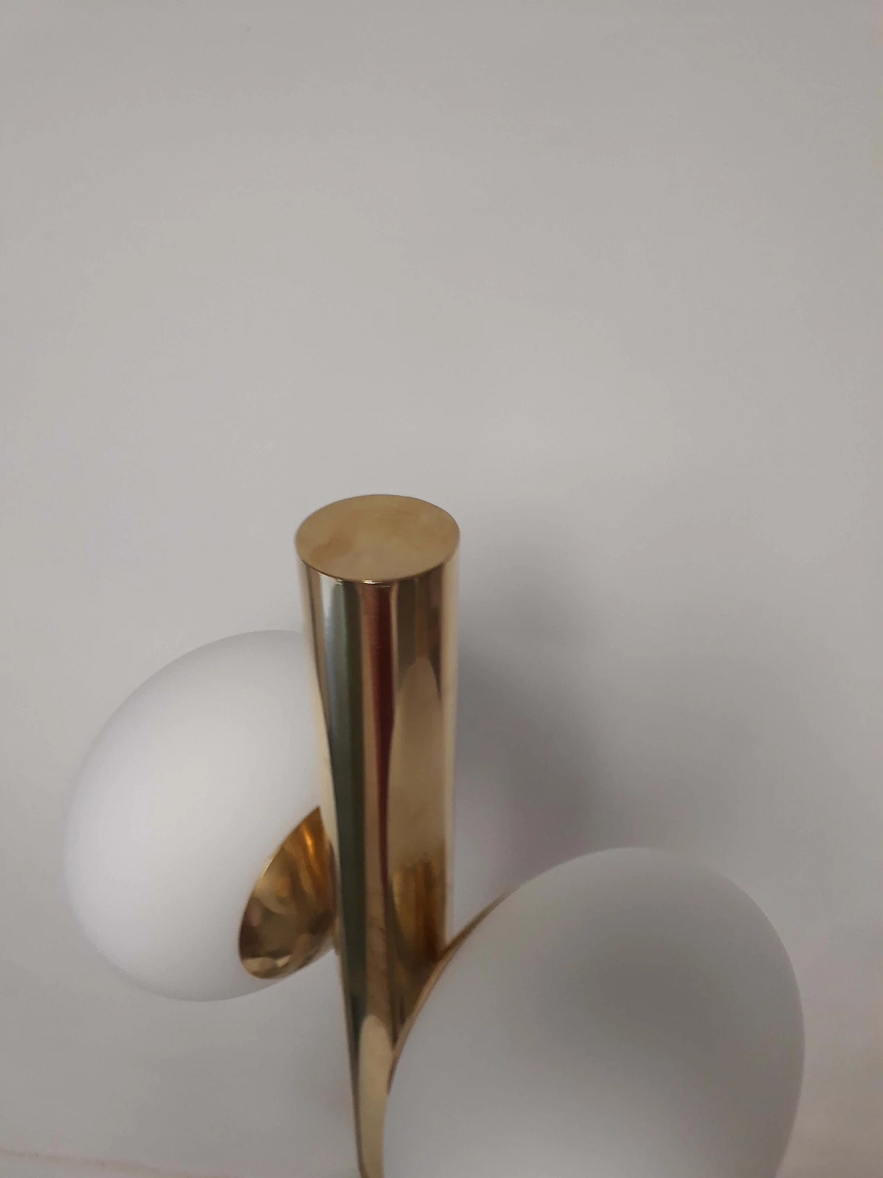 Floor lamp in brass with 10 lights 1134297