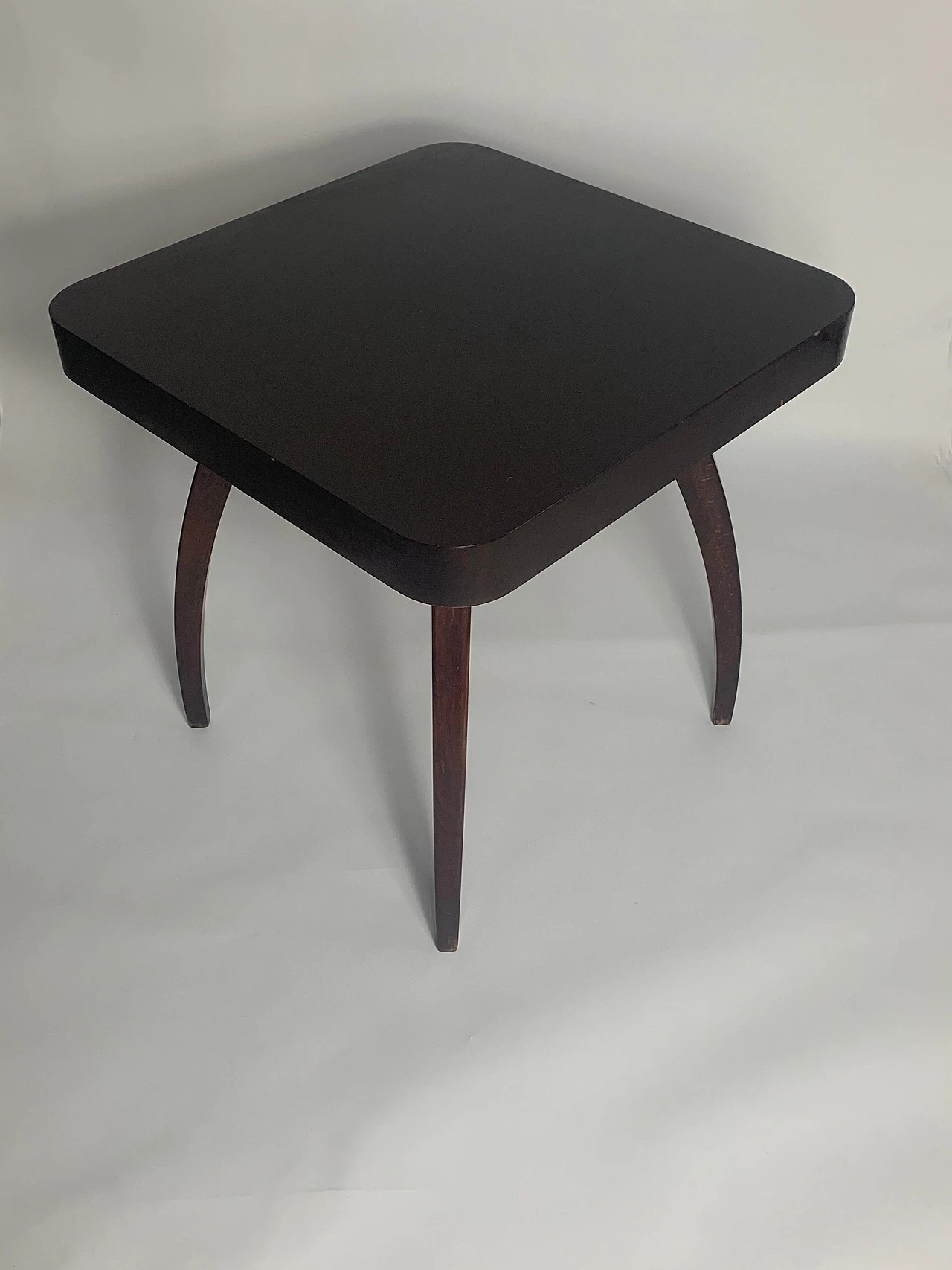 Spider coffee table in oak by Jindrich Halabala 1134801