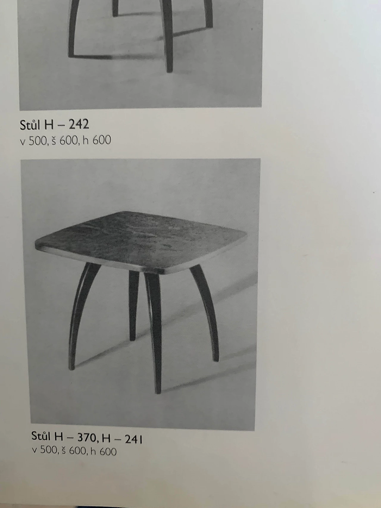 Spider coffee table in oak by Jindrich Halabala 1134804