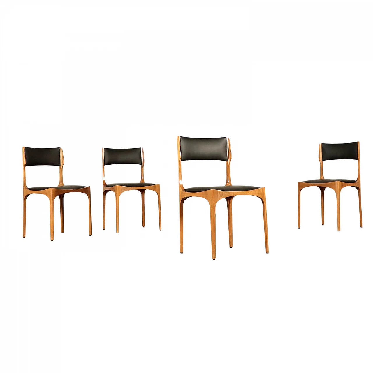 4 Elisabetta chairs by Giuseppe Gibelli for Sormani, 1960s 1135062