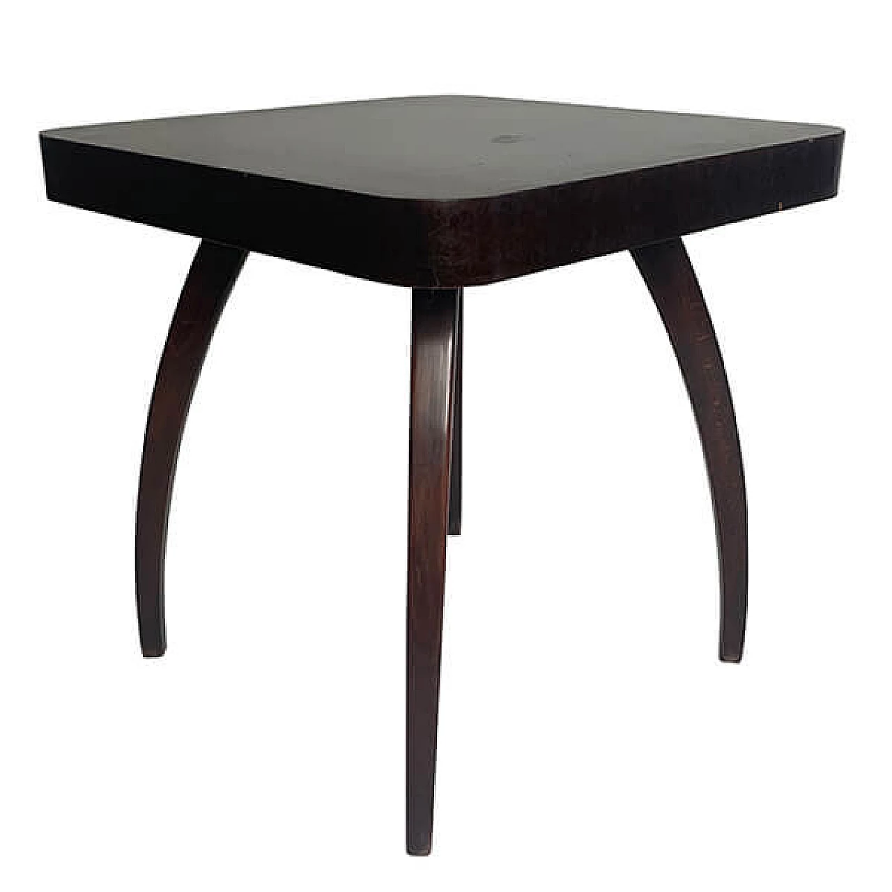 Spider coffee table in oak by Jindrich Halabala 1135289