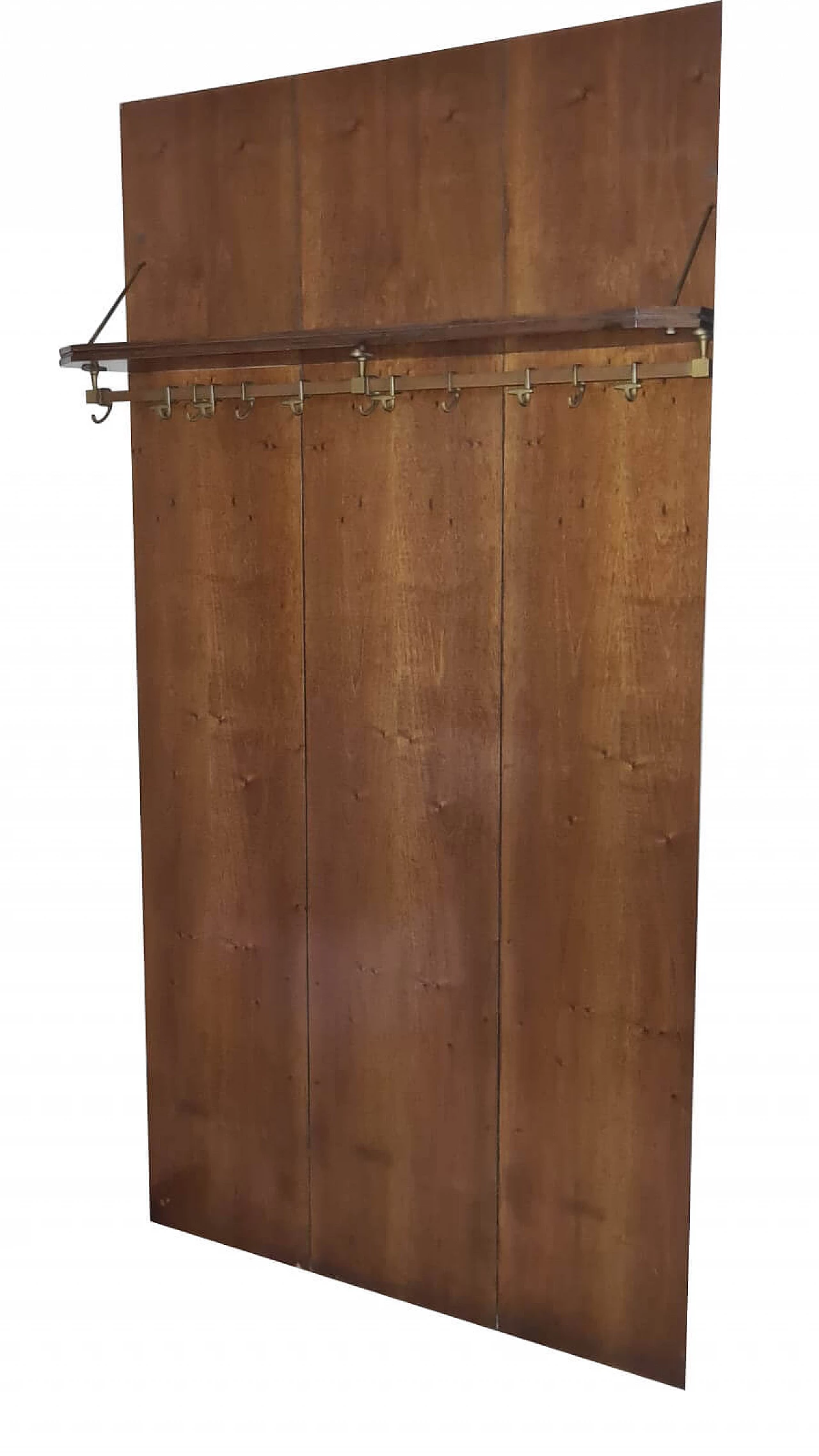 Ganci Appendiabiti Da Parete In Legno - 2 Pezzi, Stile Vintage, Adesivi, Per Tutta La Casa - Foto 10