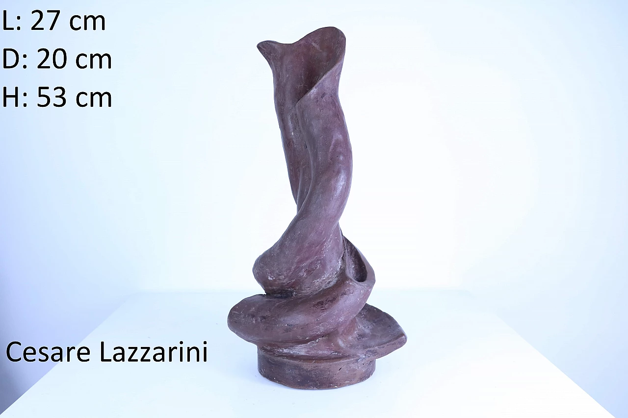 Terracotta sculpture by Cesare Lazzarini 1136926