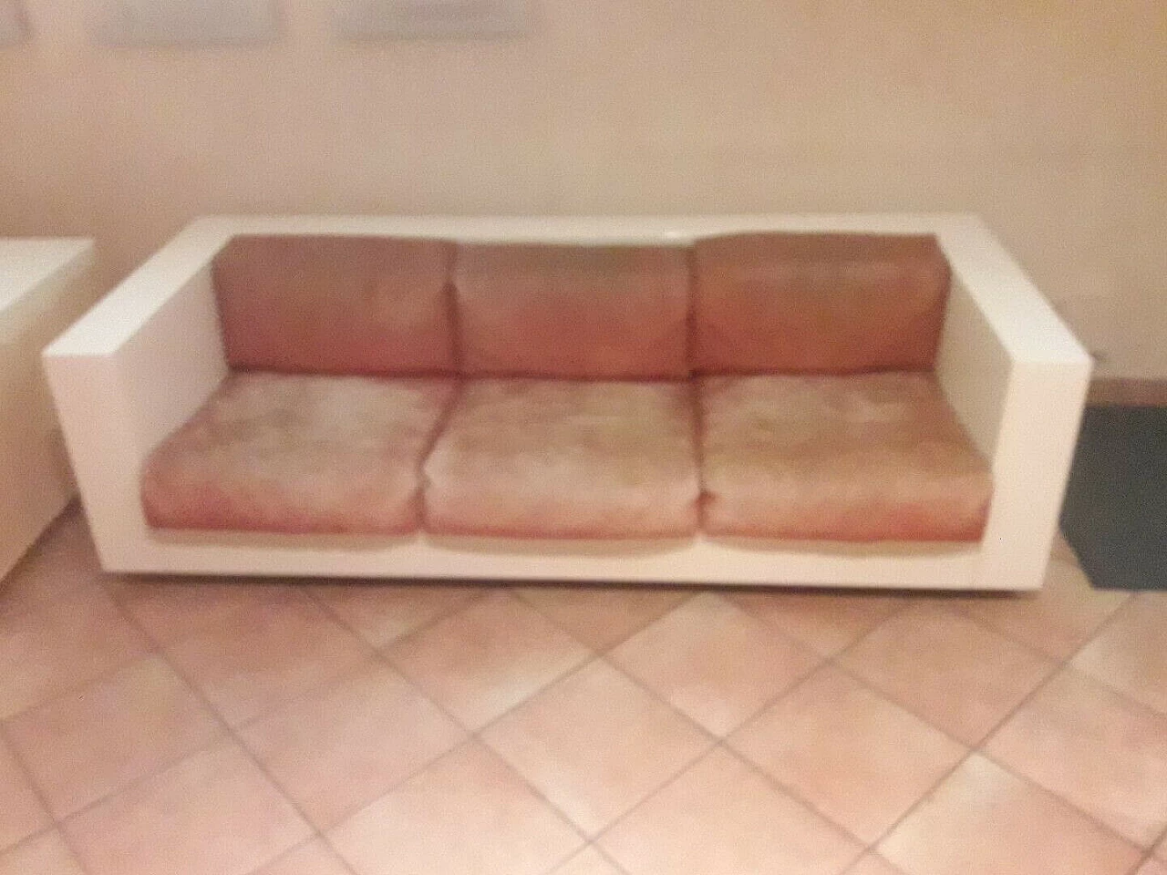Saratoga sofa by Massimo and Lella Vignelli for Poltronova, 70's 1137071