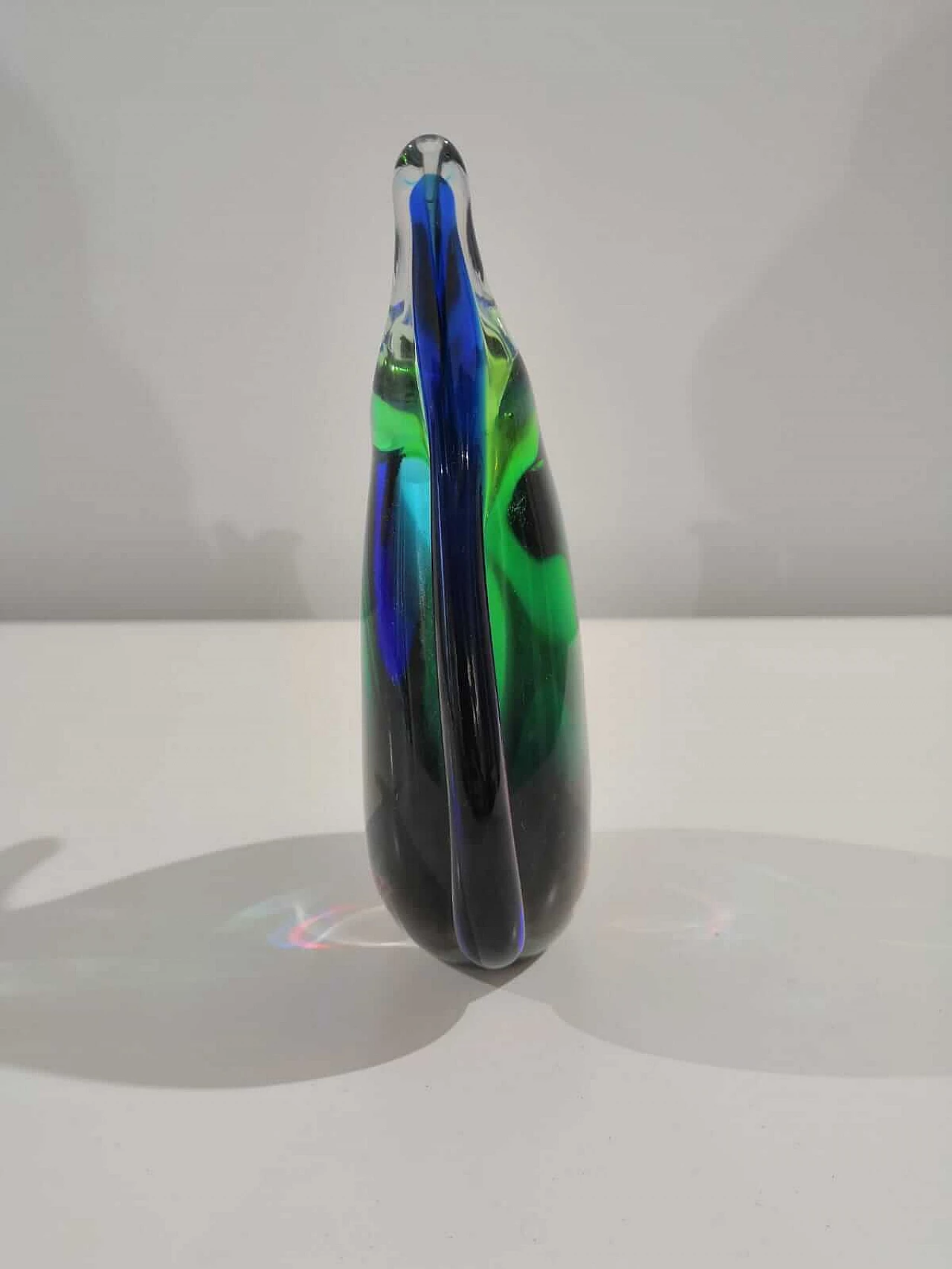 Submerged glass vase by Flavio Poli 1137385