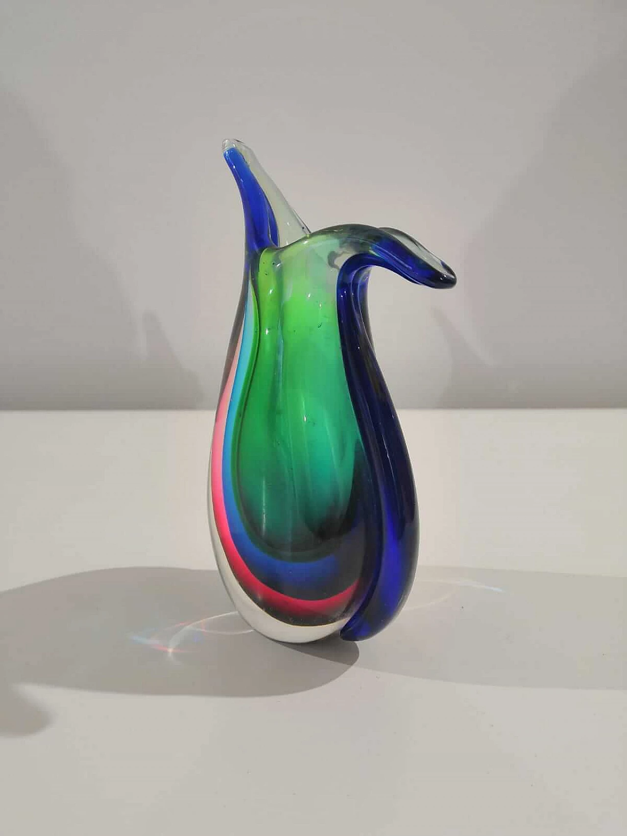 Submerged glass vase by Flavio Poli 1137386