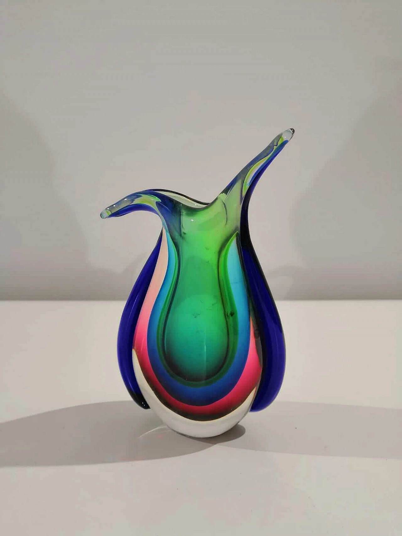Submerged glass vase by Flavio Poli 1137387