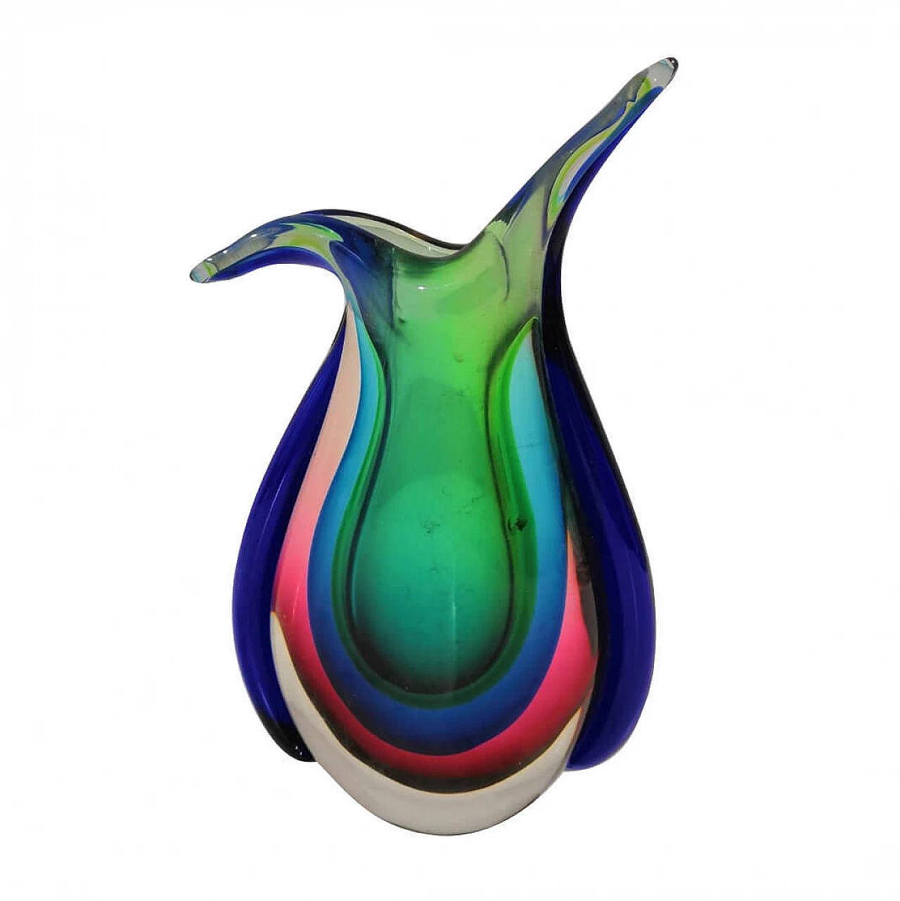 Submerged glass vase by Flavio Poli 1137503