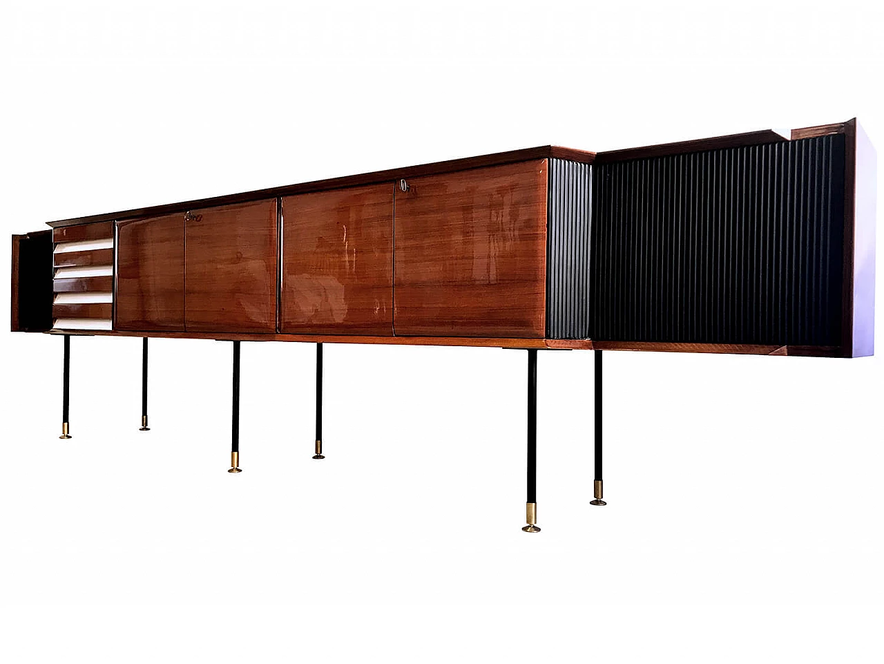 Rosewood sideboard by Vittorio Dassi, 1950s 1137635