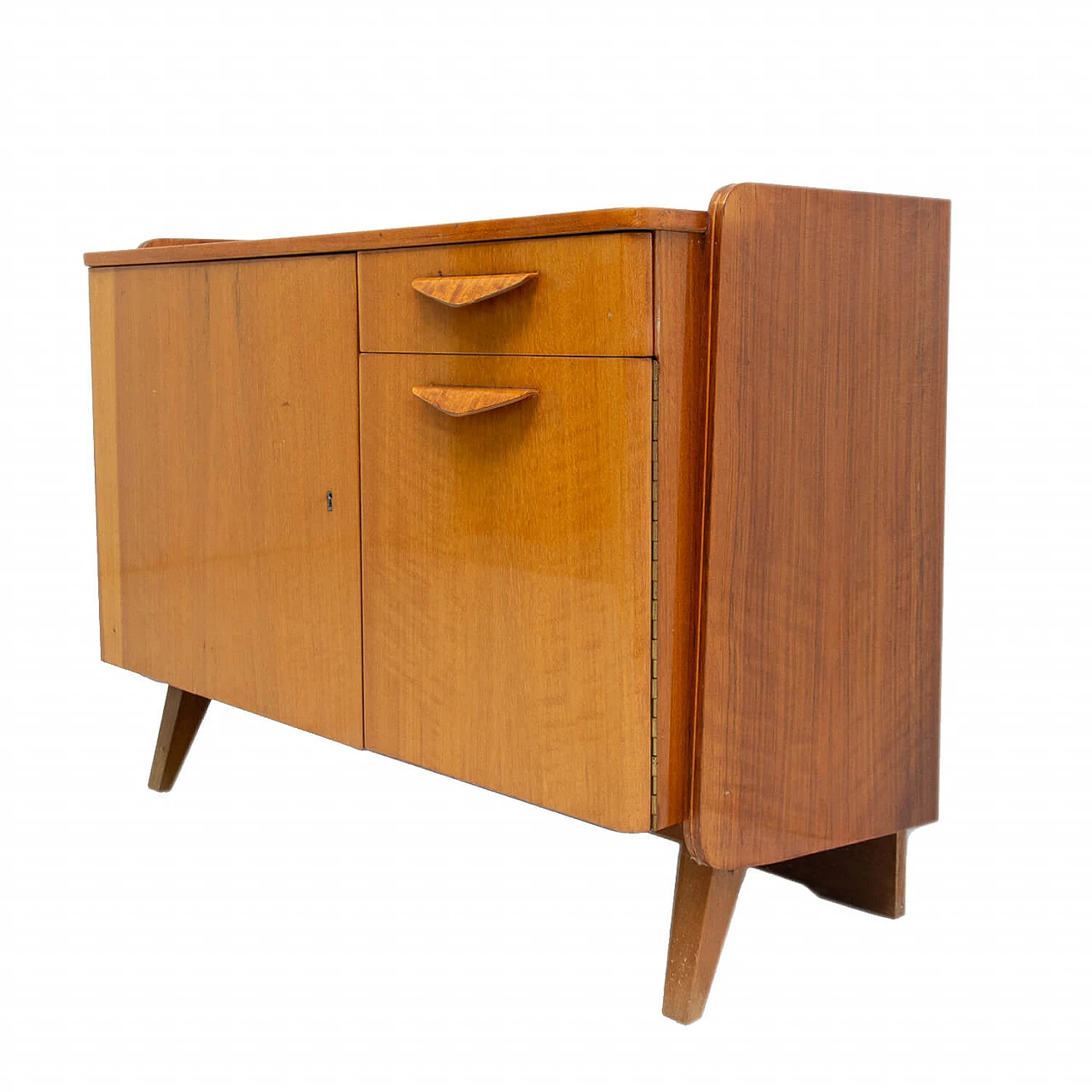 Walnut cabinet by František Jirák for Tatra Nábytok, 1960s 1137759
