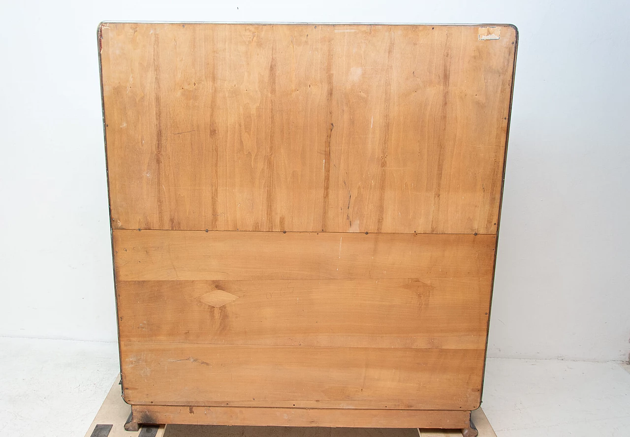 Walnut showcase by Jindrich Halabala for ÚP Závody Brno, 1930s 1138000