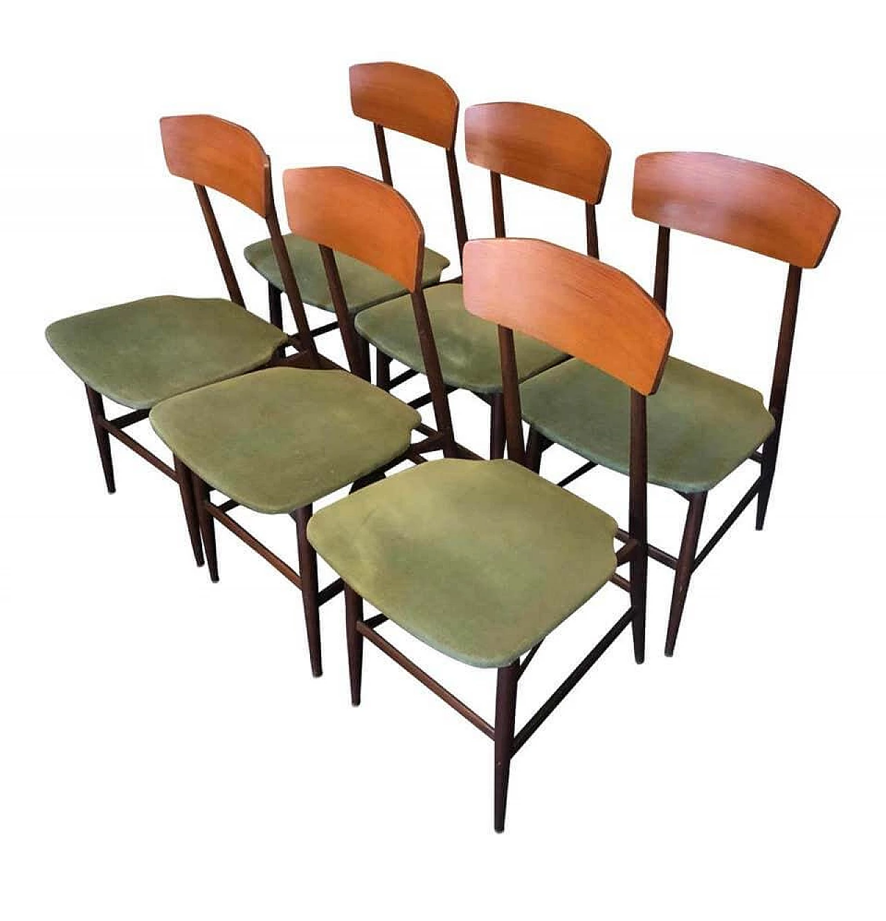 6 Dining chairs by Silvio Cavatorta, 1950s 1138335