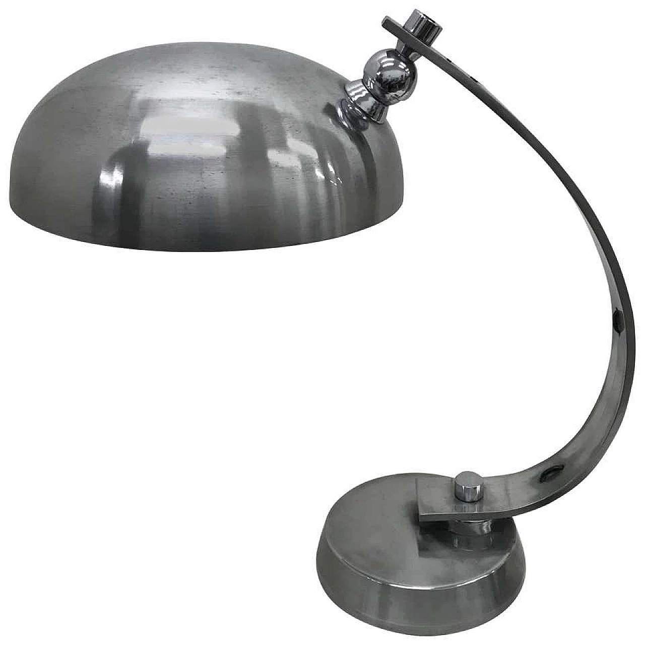 Space Age steel table lamp attributed to Arredoluce, 70's 1138437