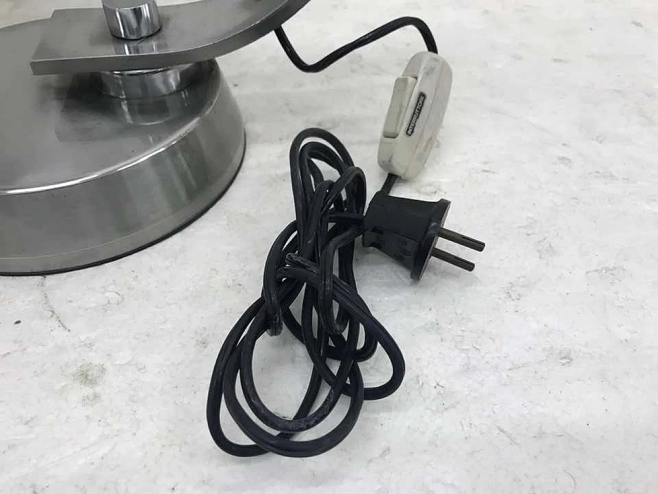 Space Age steel table lamp attributed to Arredoluce, 70's 1138438