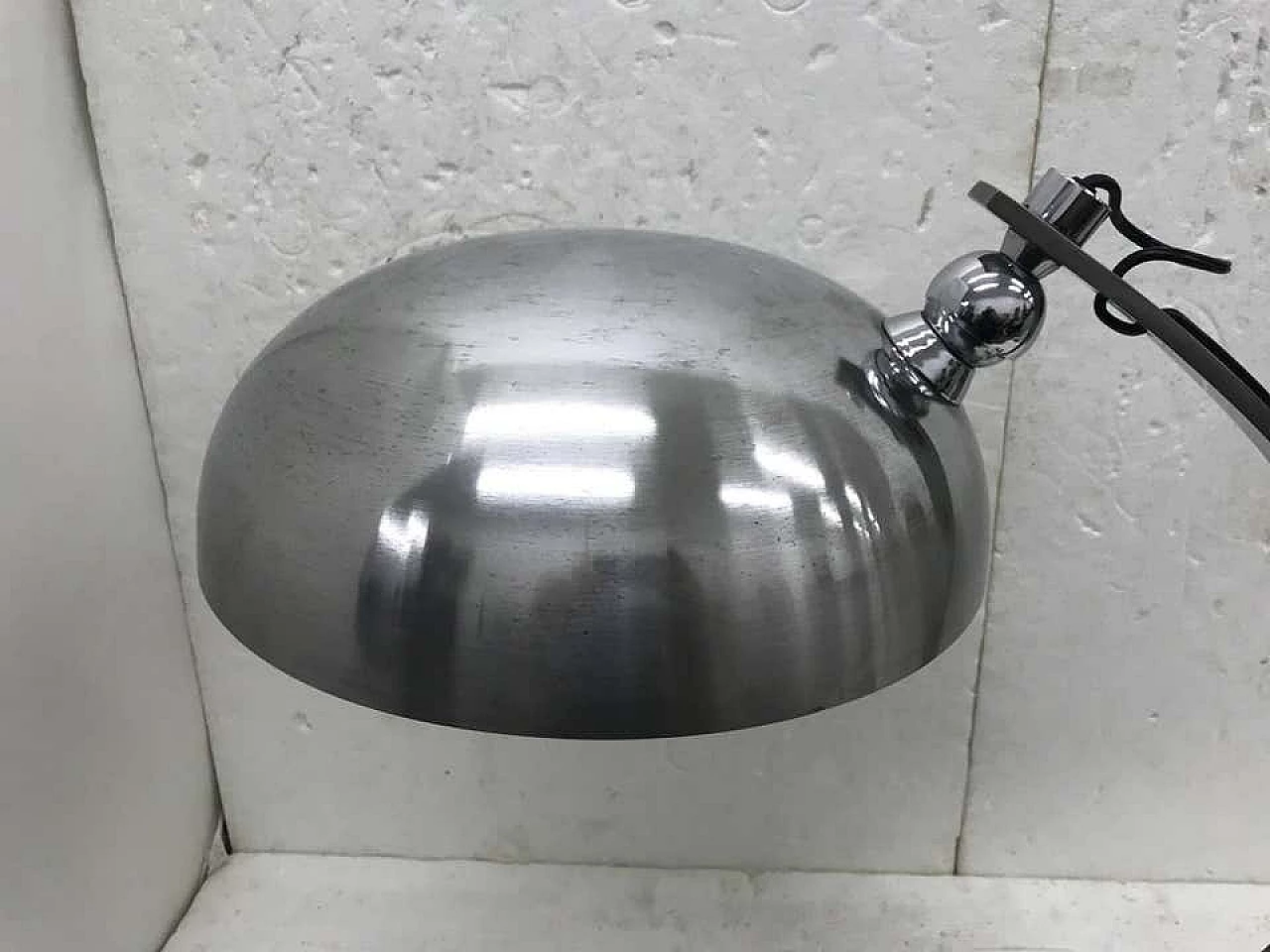 Space Age steel table lamp attributed to Arredoluce, 70's 1138439
