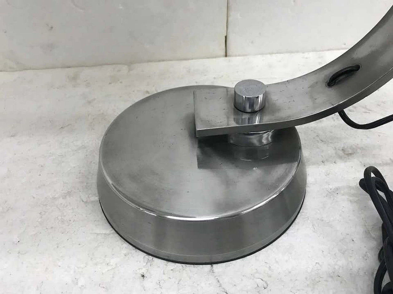 Space Age steel table lamp attributed to Arredoluce, 70's 1138446