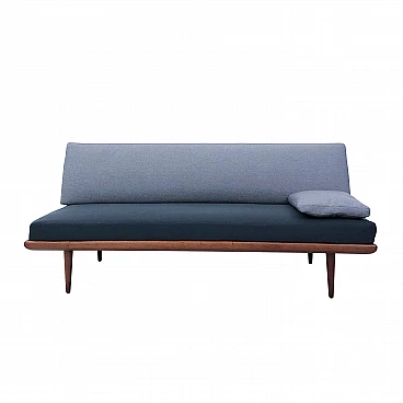 Teak daybed designed by P. Hvidt & O. Mølgaard, 60s