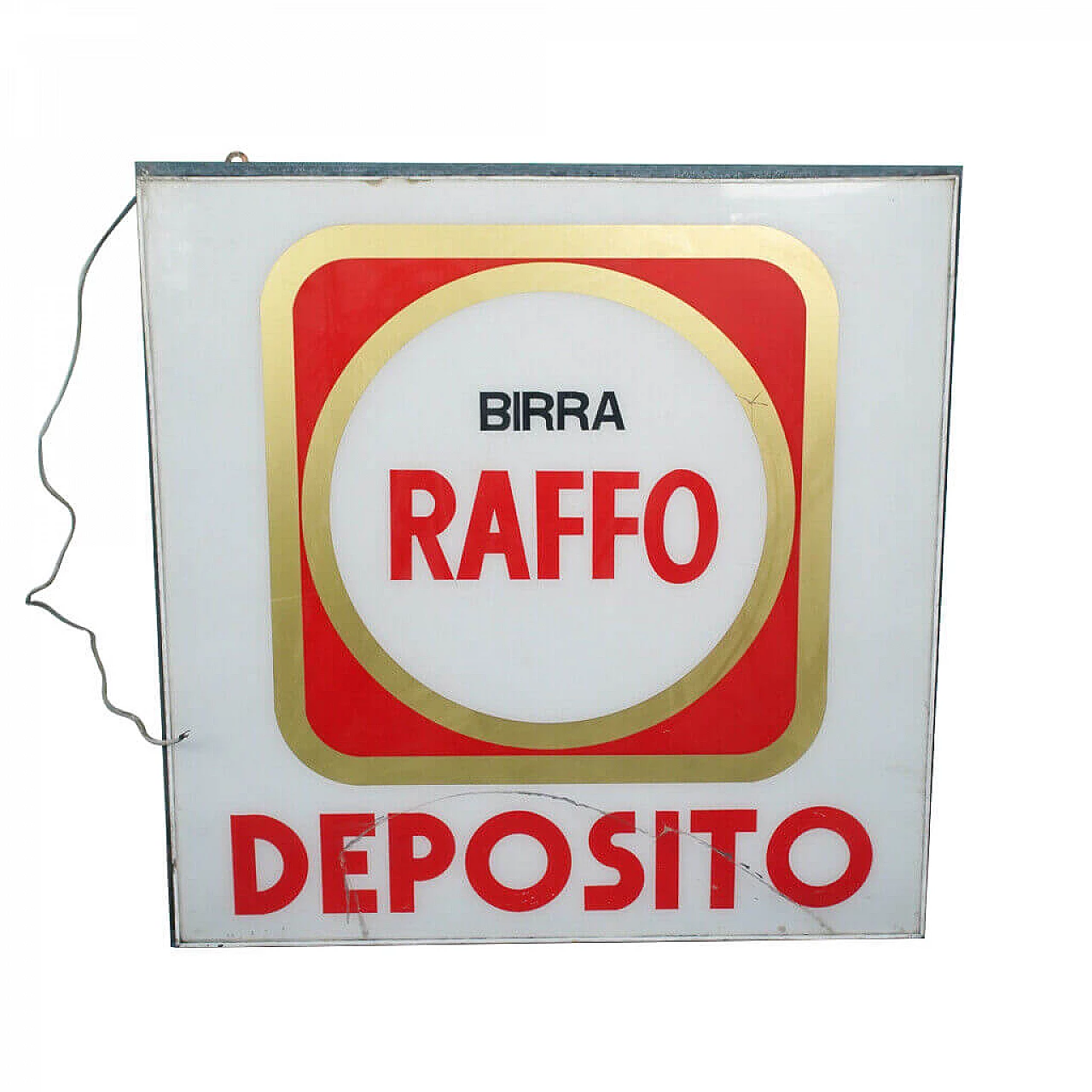 Insegna luminosa deposito birra Raffo, anni '80 1138534