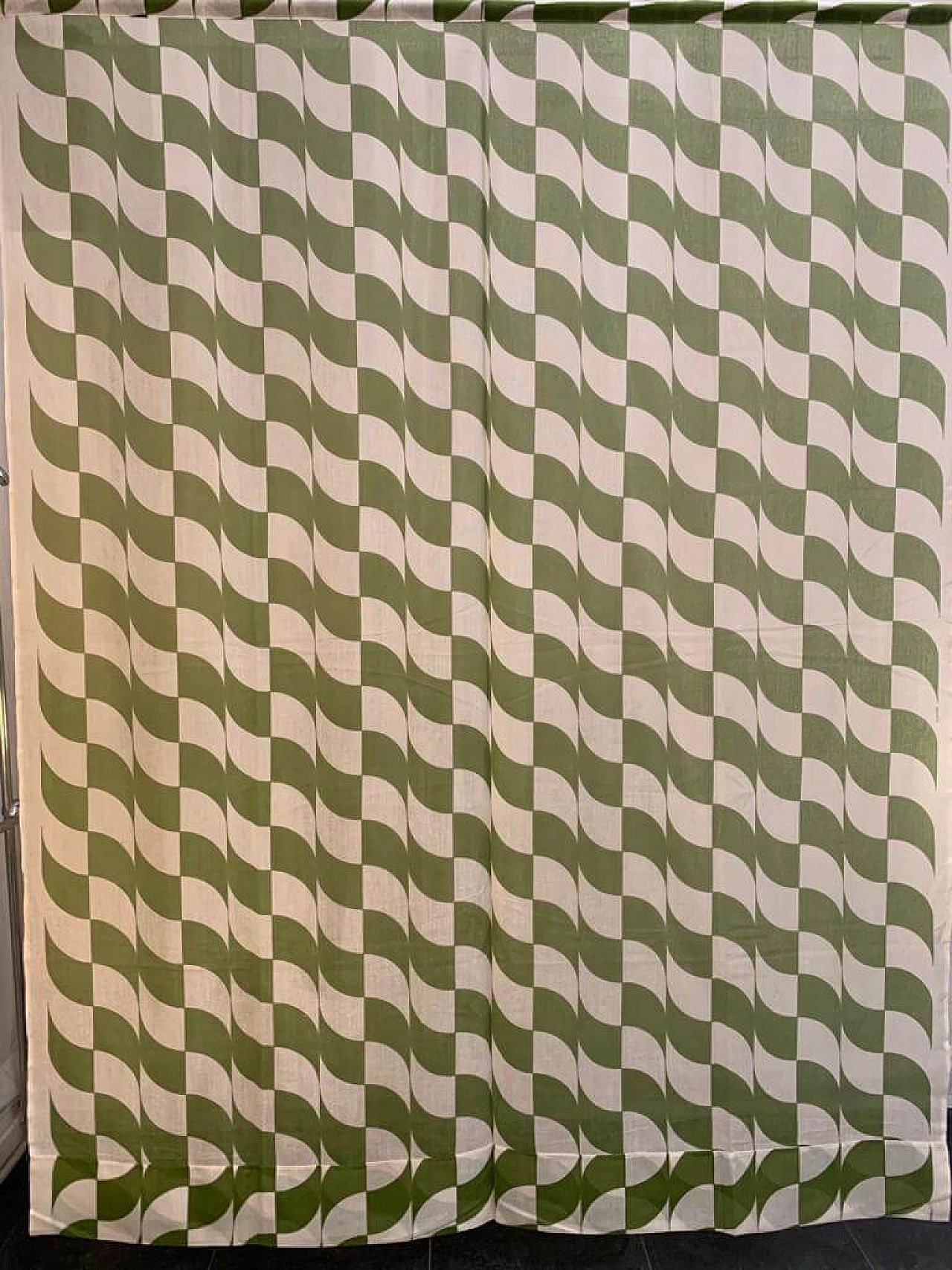 Optical fabric divider by Silvio Coppola, 1970s 1139312