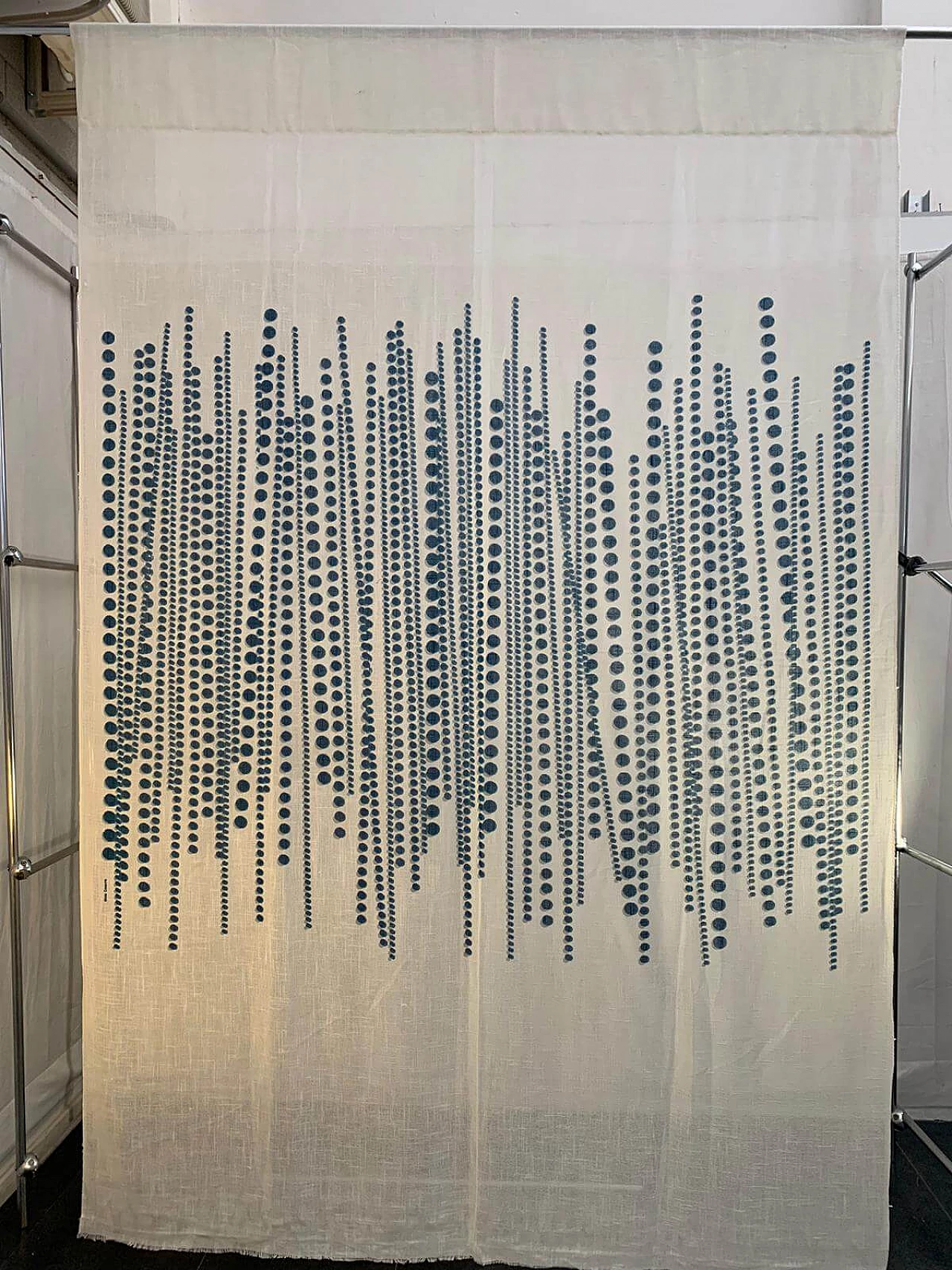 Fabric divider by Silvio Coppola for Tessitura di Mompiano, 1970s 1139351