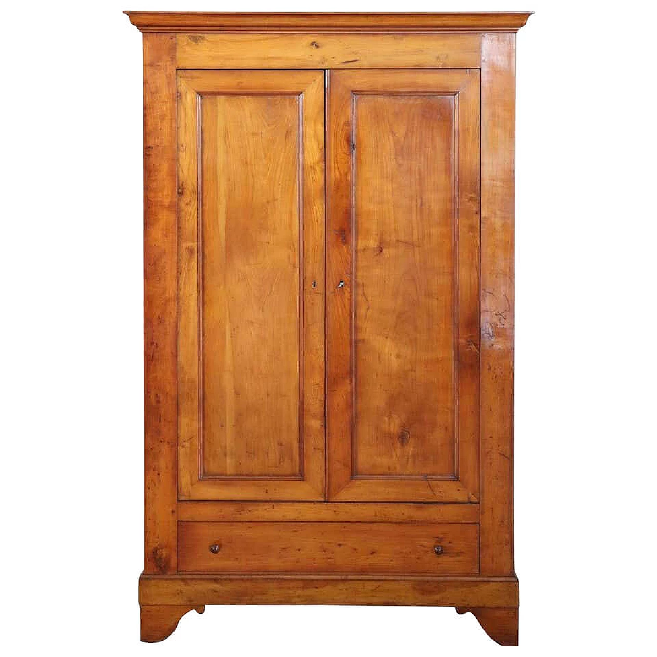 Wardrobes in solid cherry wood, mid 19th century 1139556