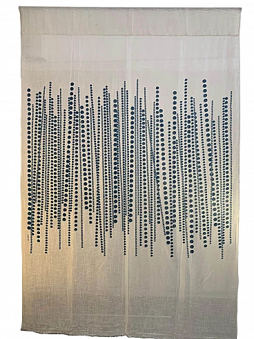 Fabric divider by Silvio Coppola for Tessitura di Mompiano, 1970s