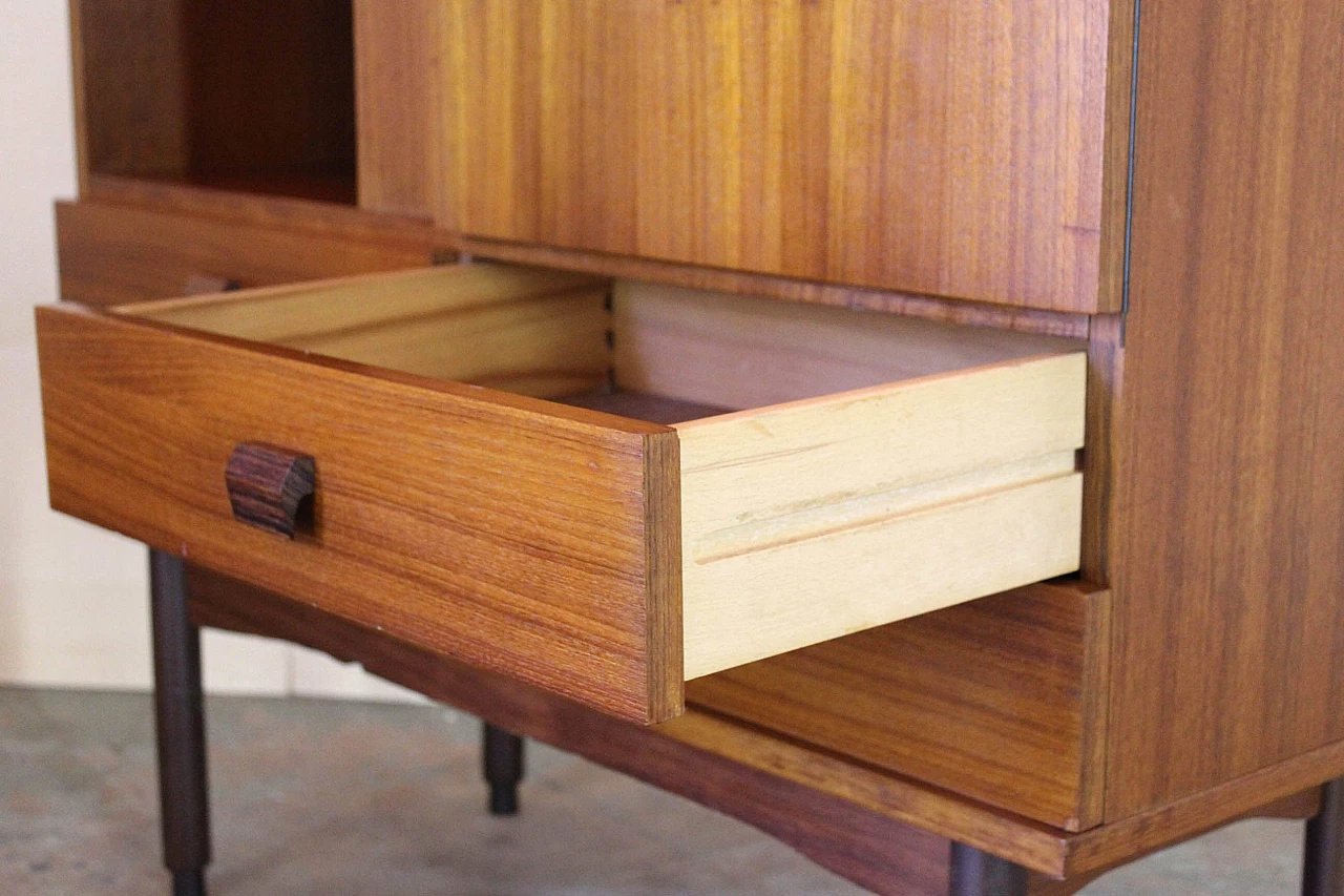 Credenza in teak in stile scandinavo, anni 50 1139578