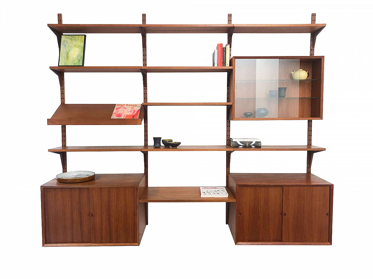 Danish teak bookcase by Poul Cadovius, 60s 1139759