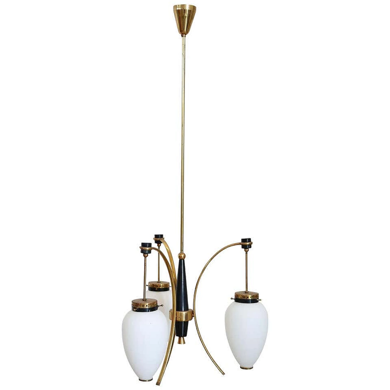 Italian chandelier in the style of Stilnovo, 1960s 1139779