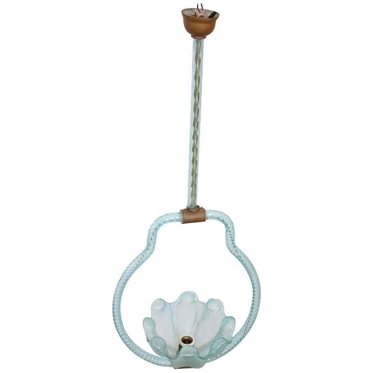 Italian chandelier in Murano glass, 50s 1139810