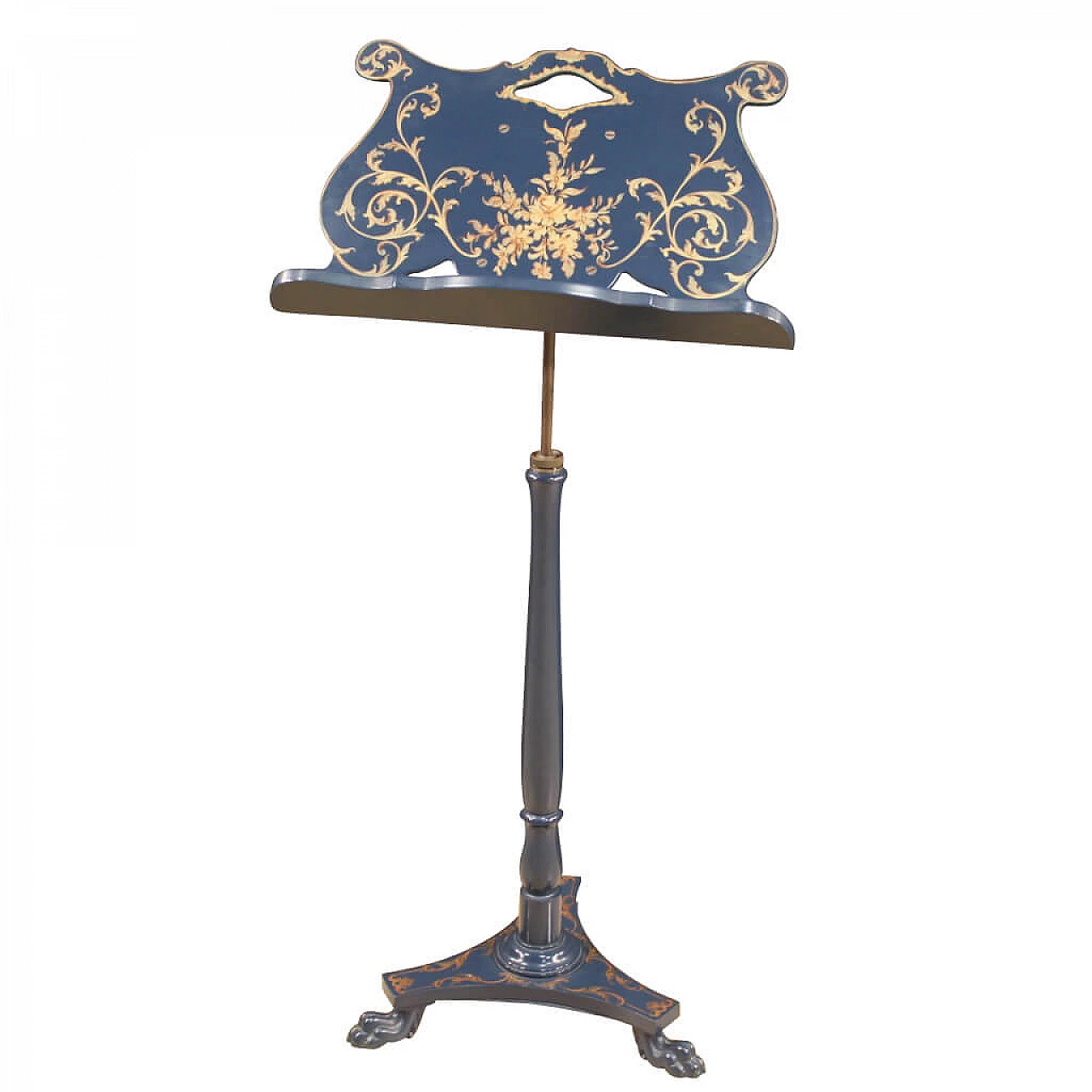 Lacquered and painted French lectern 1139847