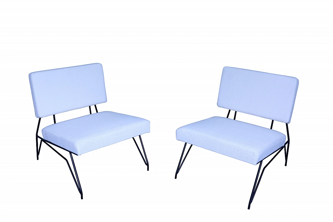 Pair of armchairs production Cerruti di Lissone 1139916