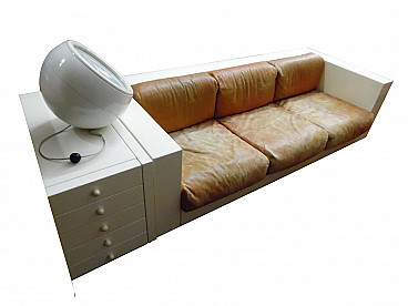 Saratoga sofa by Massimo and Lella Vignelli for Poltronova, 70's