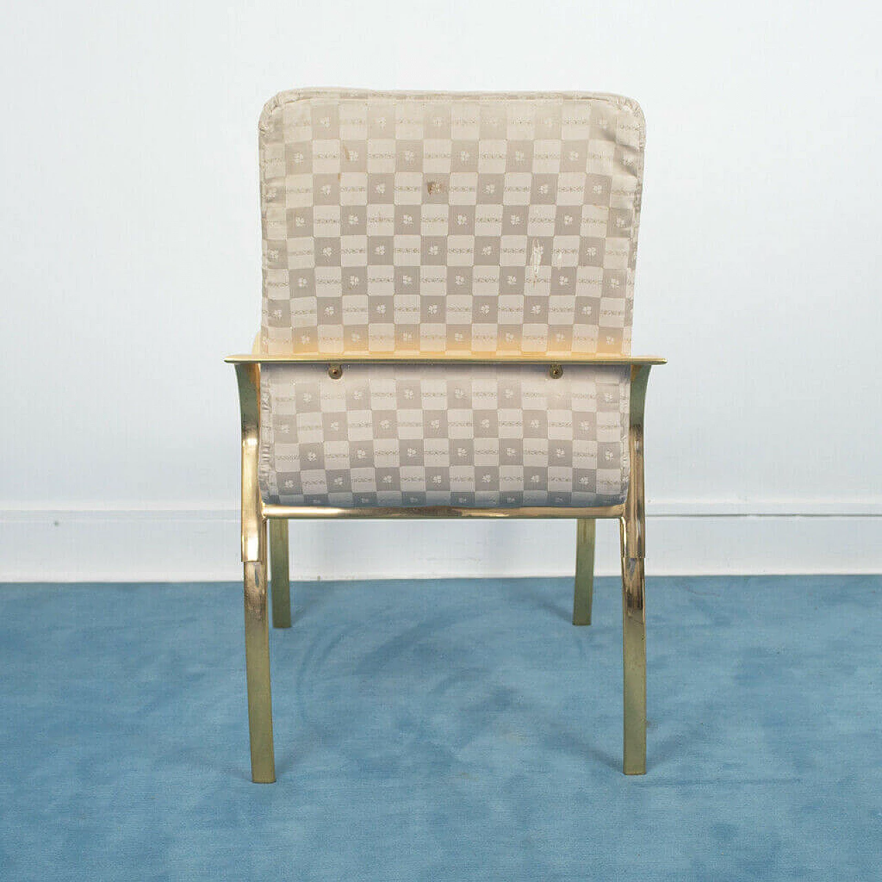 4 Sedie da pranzo in ottone, anni '70 1141582