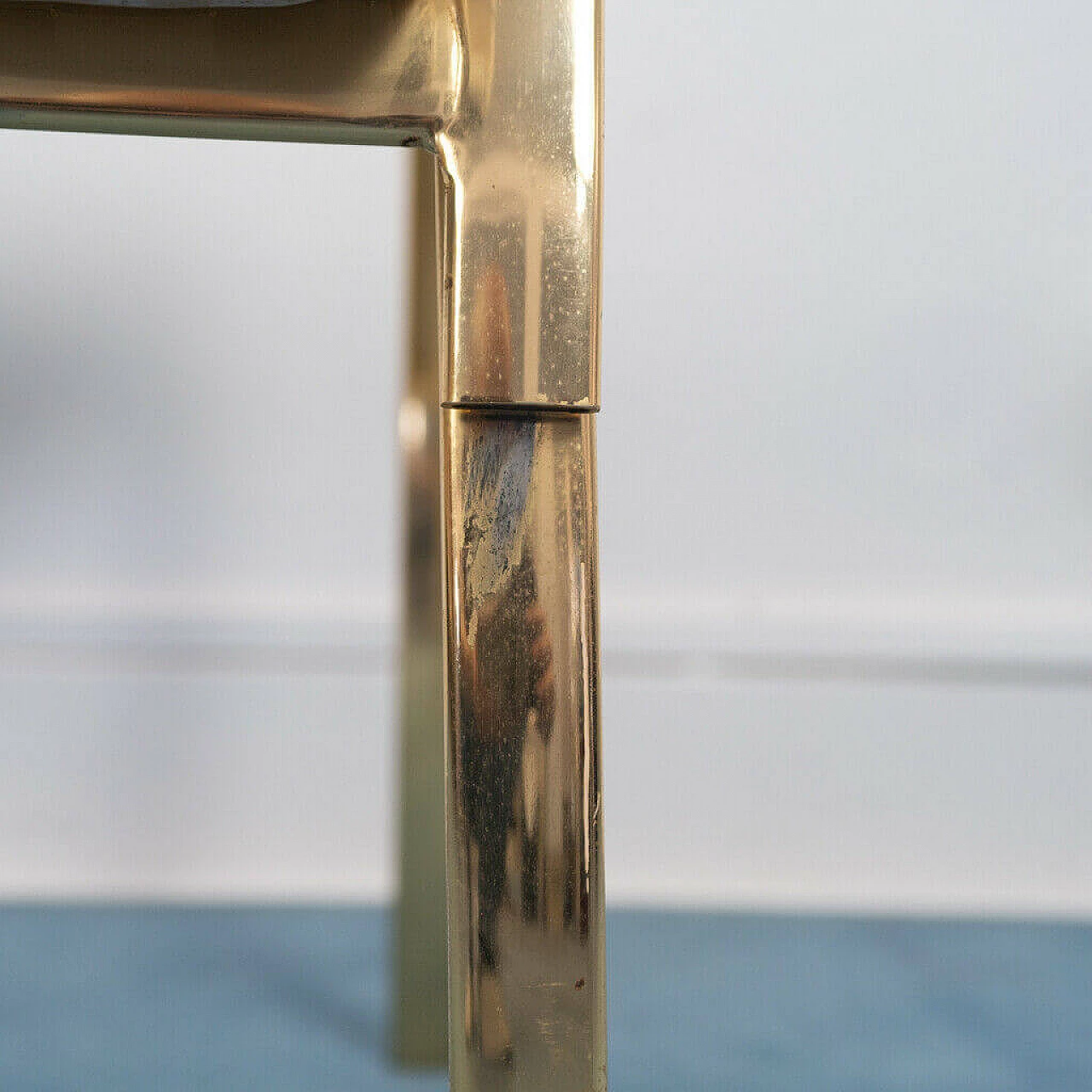 4 Sedie da pranzo in ottone, anni '70 1141586