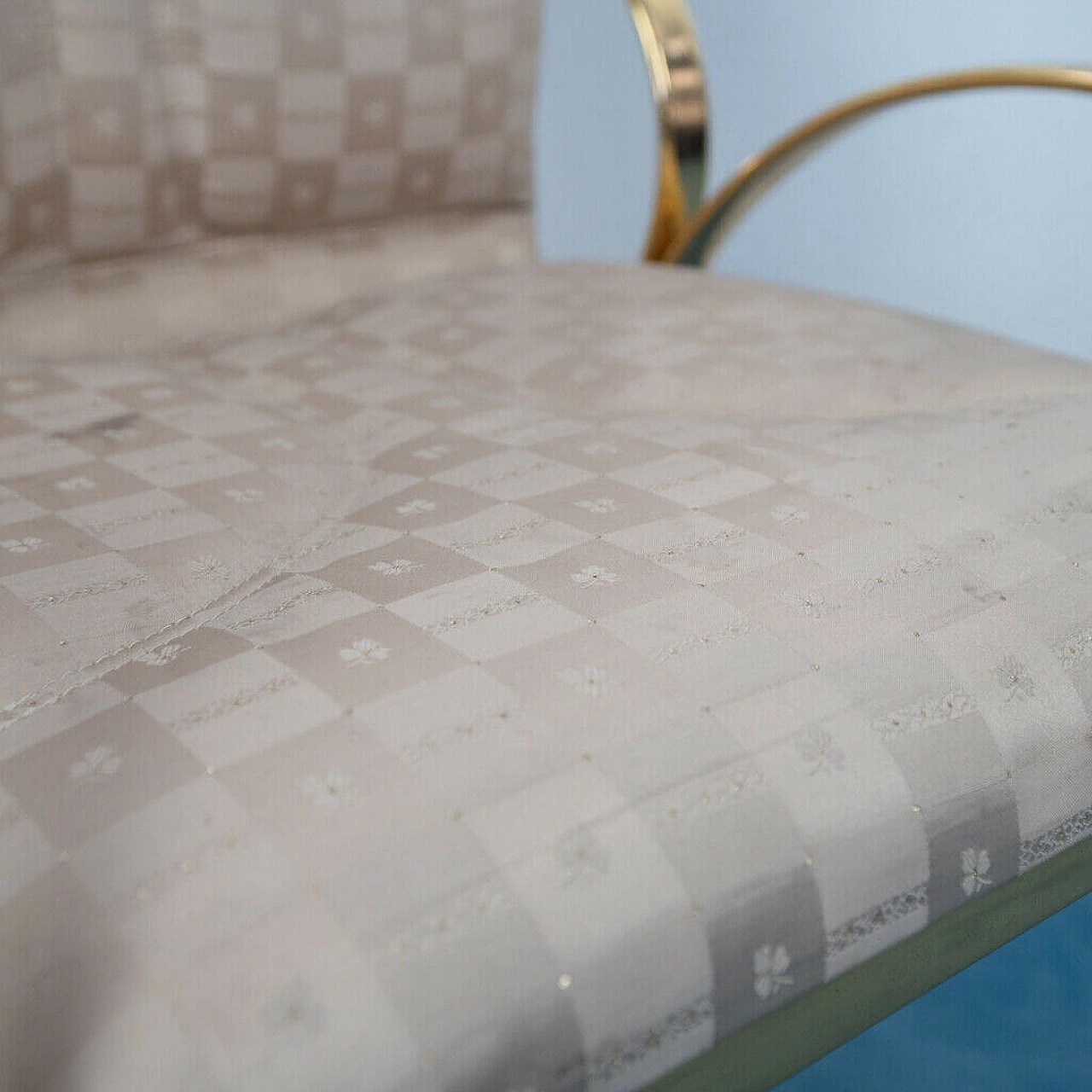 4 Sedie da pranzo in ottone, anni '70 1141589