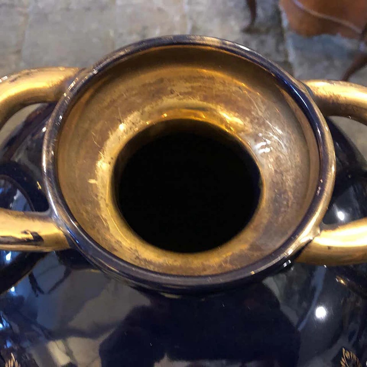 Italian ceramic vase from Saca, 60s 1141684