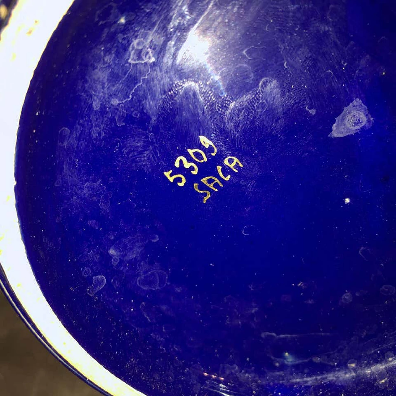 Italian ceramic vase from Saca, 60s 1141685