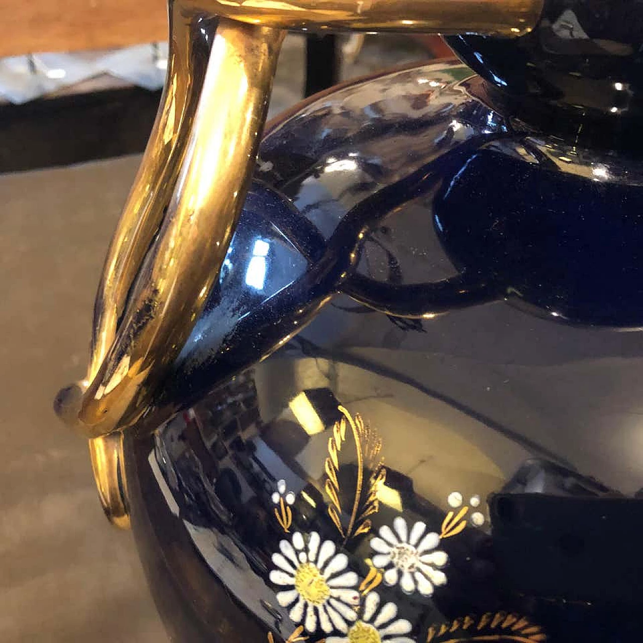 Italian ceramic vase from Saca, 60s 1141686