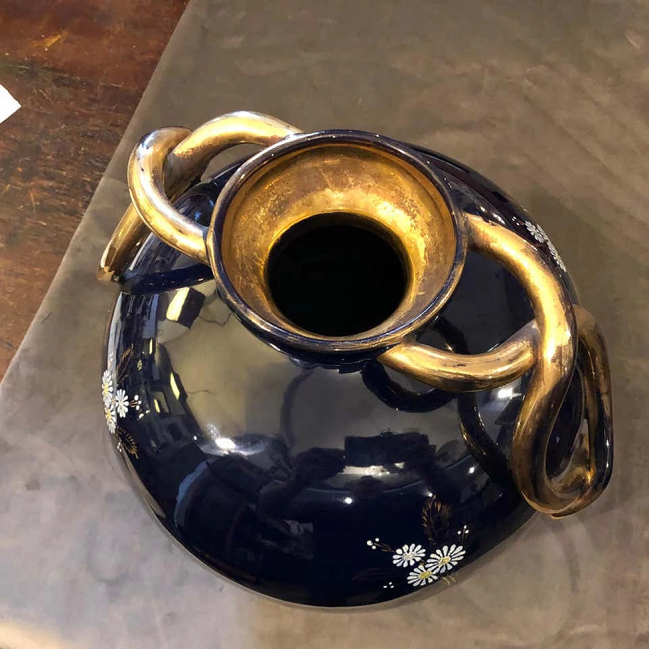 Italian ceramic vase from Saca, 60s 1141687