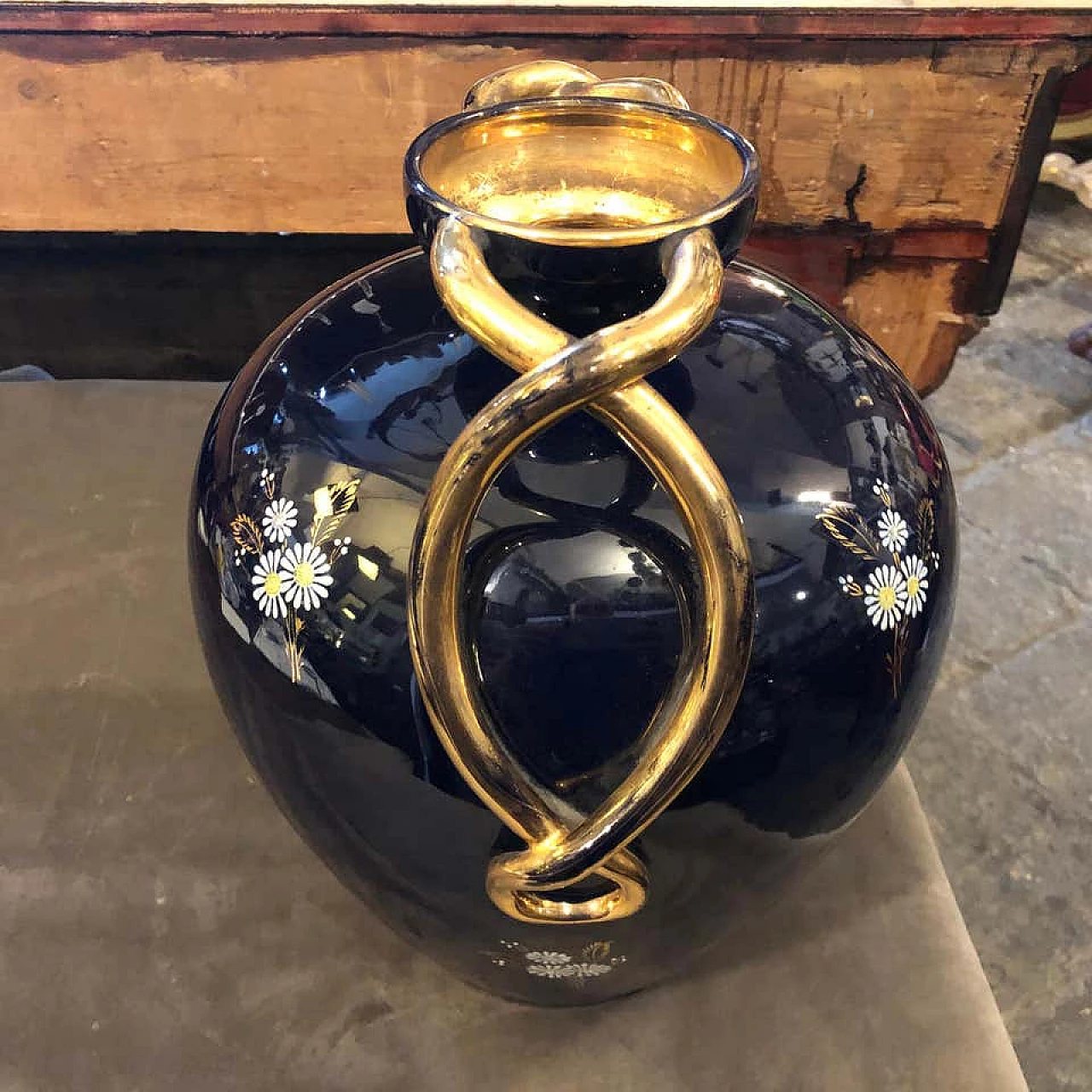 Italian ceramic vase from Saca, 60s 1141689