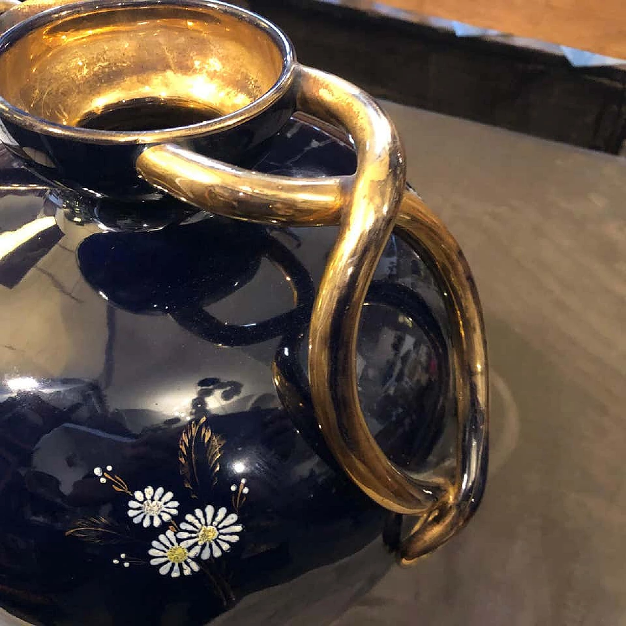 Italian ceramic vase from Saca, 60s 1141690