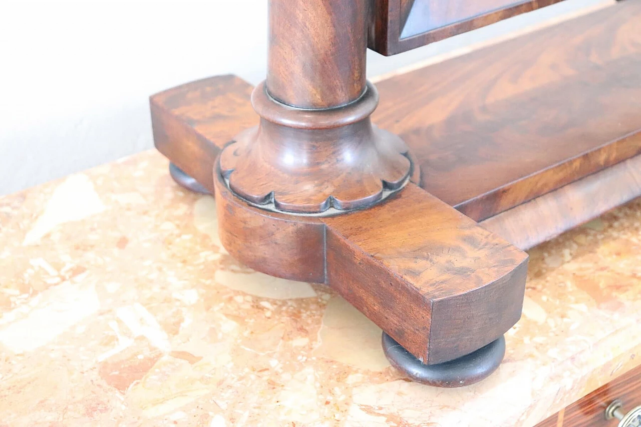 Specchiera Psiche antica in mogano, '800 1143187