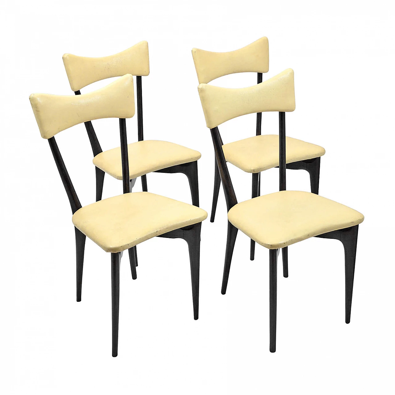 4 Chairs by Ico Parisi for Ariberto Colombo, 1954 1143387