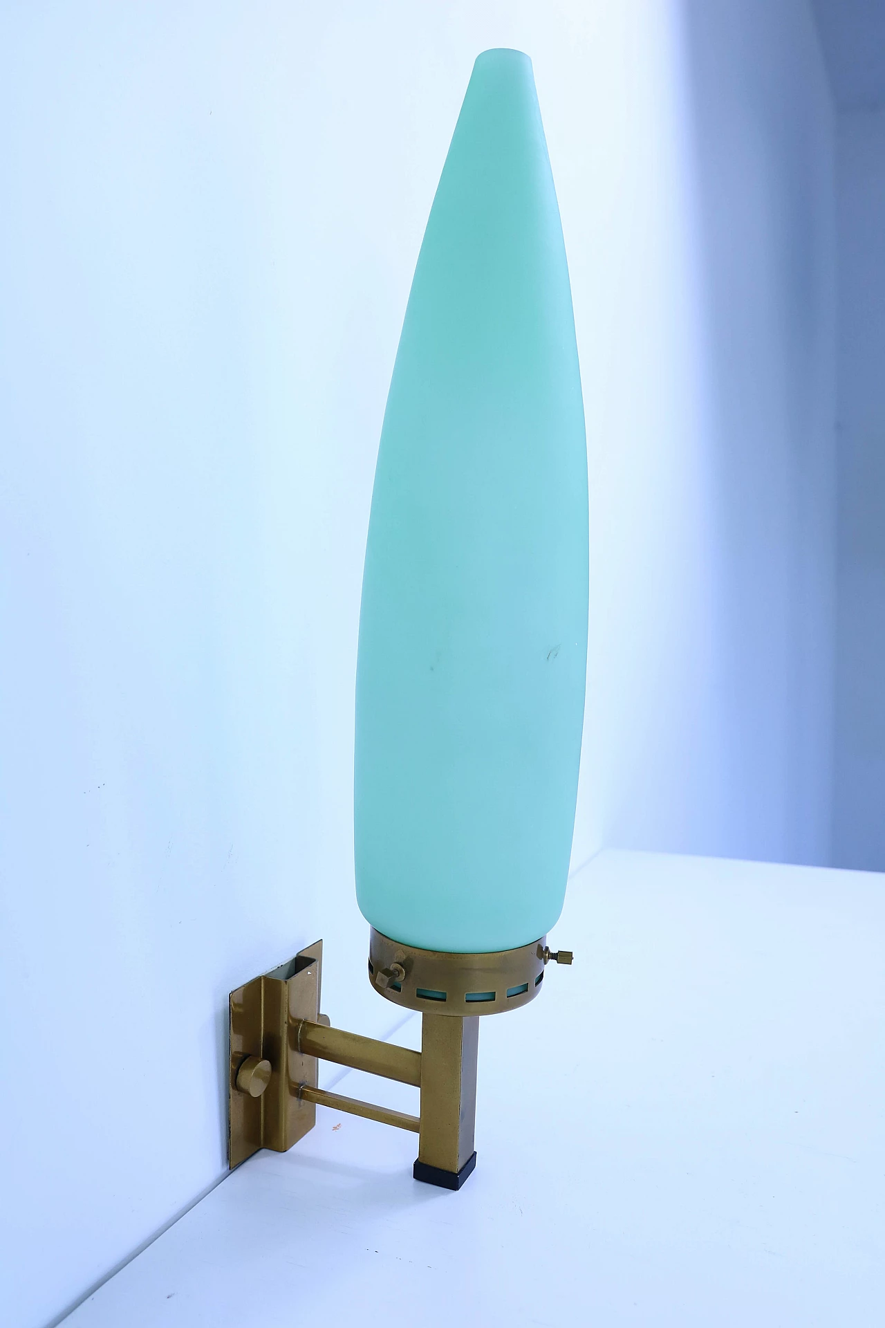 Applique in vetro e ottone 1143764