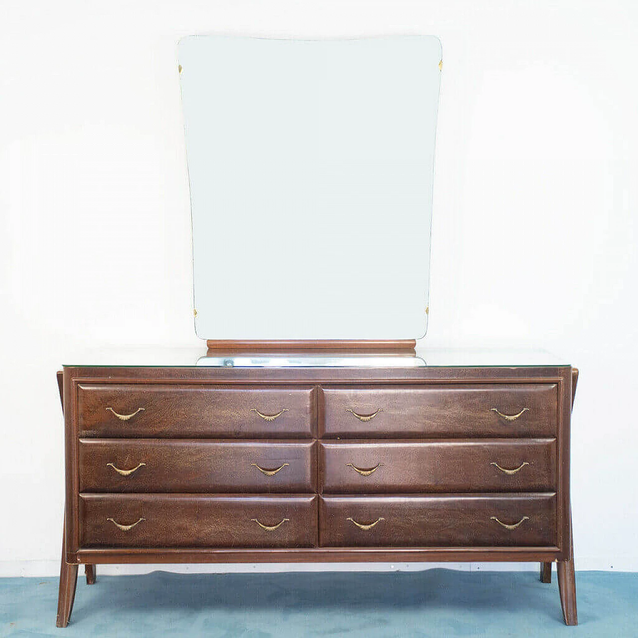 Chest of drawers with mirror style Dassi, 50s 1143819