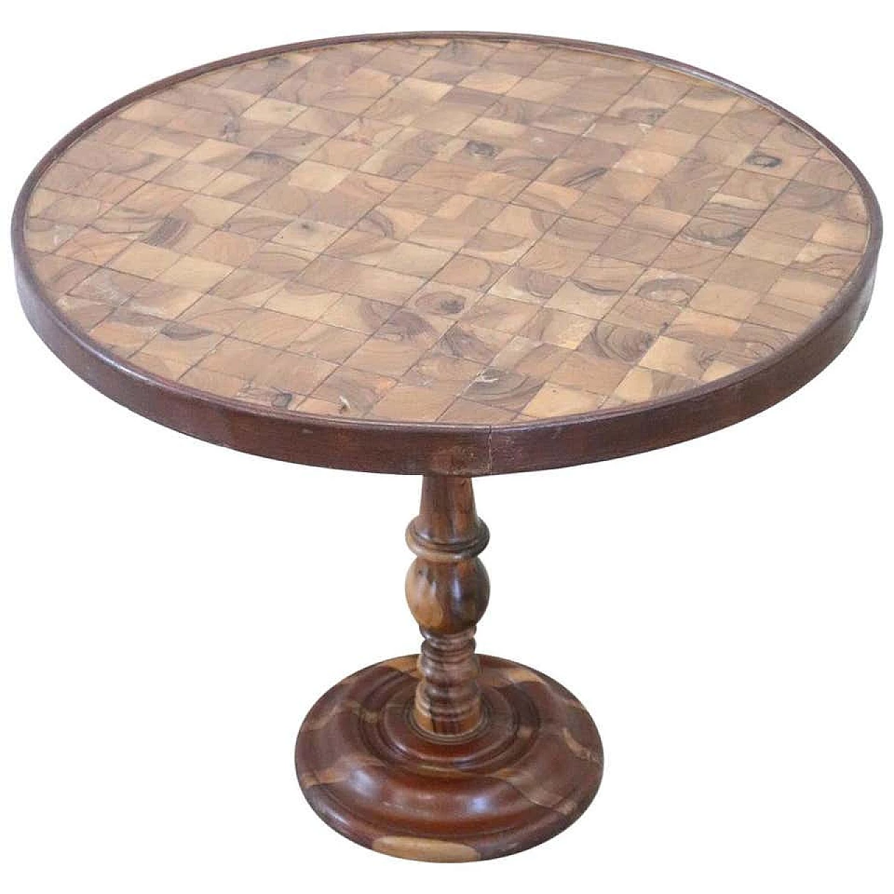Inlaid round coffee table, XX century 1144126