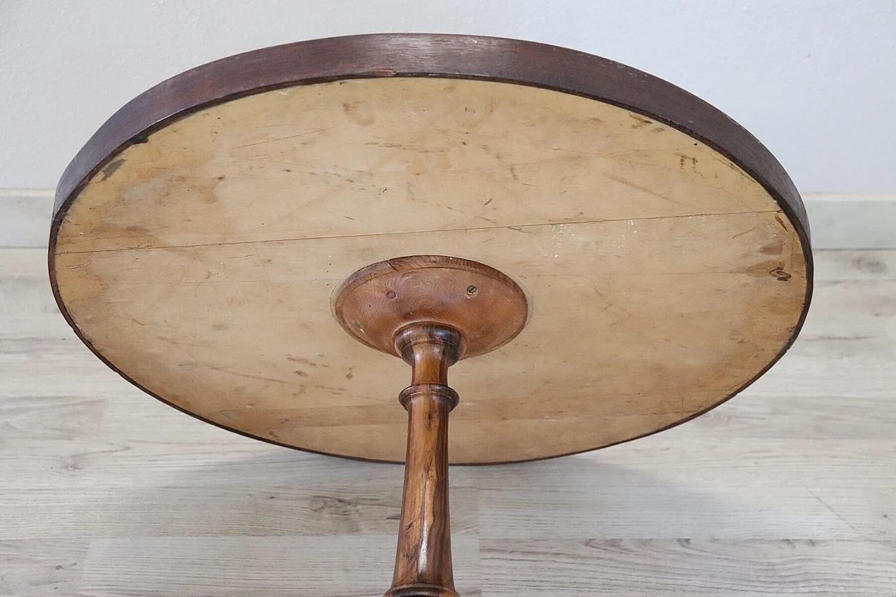 Inlaid round coffee table, XX century 1144131