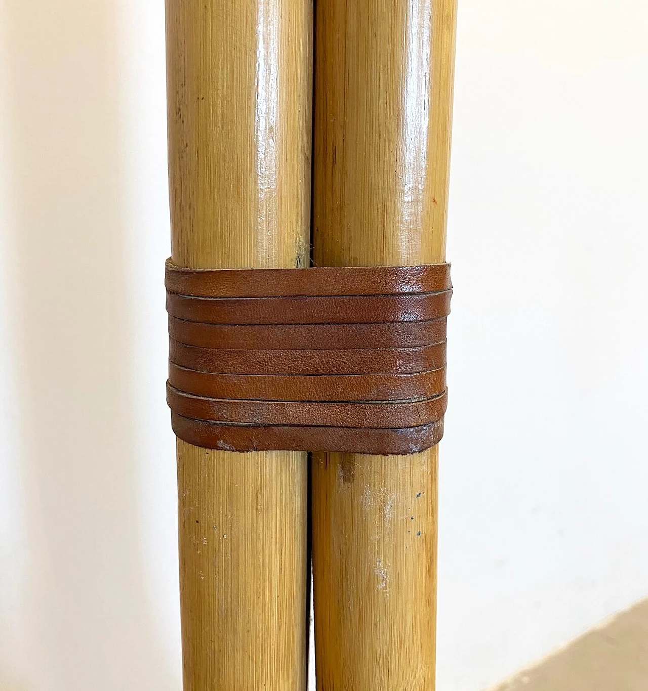 Floor lamp made of bamboo, 70s 1144451