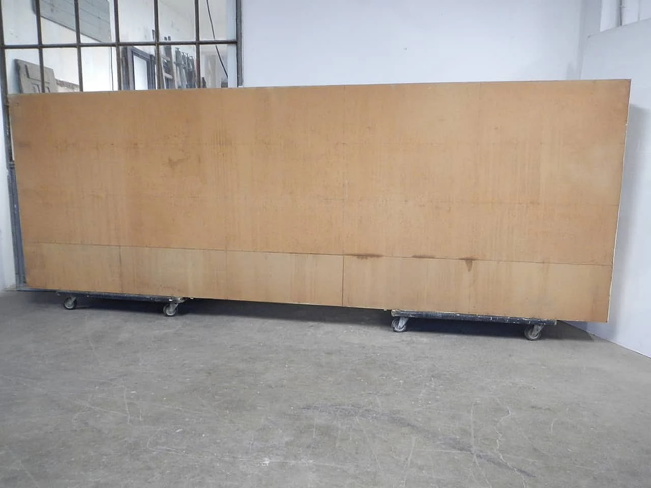 Large ulti shelf bookcase in fir wood, 50s 1180580